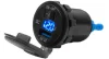 Електротехнічне обладнання Gniazdo USB 4 RIDE DC 12-24V DC 5V/3.6A (мото із перемикачем) 4RIDE ERCL-MUS013 (фото 1)