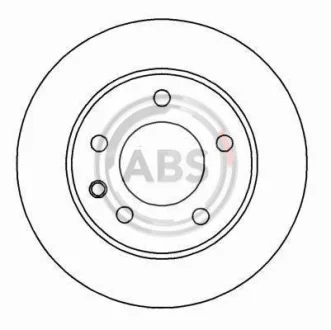 Диск гальмівний A.B.S. 15819