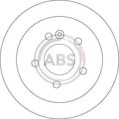 Диск гальмівний A.B.S. 17108 (фото 1)