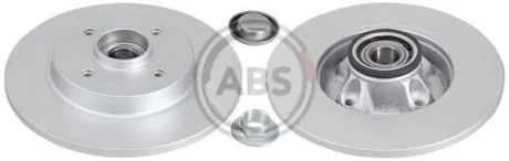 Гальмівний диск зад. Berlingo/Partner 08-18 (268х12) (з підшипником) A.B.S. 17835C