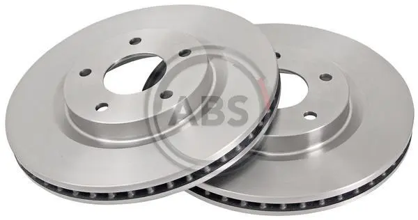 Гальмівний диск пер. Nissan Juke 10-19/Qashqai/X-Trail (T31) 07-13 (296x26)(з лакованим покриттям) A.B.S. 17889 (фото 1)