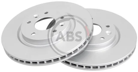Гальмівний диск пер. Nissan Leaf 10-/Qashqai 13-/X-Trail 14-/Renault Kadjar 15-/Koleos 16- (296x26) A.B.S. 18409
