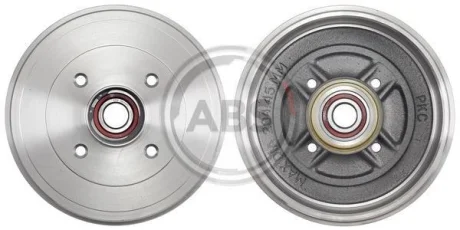 Гальмівний барабан зад. Logan/Sandero 08- (з підшипником) (ТЗ з ABS) A.B.S. 2775SC