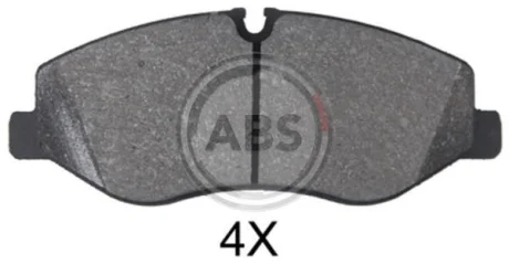 Гальмівні колодки пер. W447 14- (Brembo) A.B.S. 35055