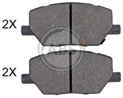 Гальмівні колодки пер. Fiat 500X / Jeep Renegade 1.4-2.4 14- (MANDO) A.B.S. 35098