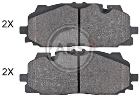 Гальмівні колодки пер. Audi A5/Q7 /VW Touareg III 15- (AKEBONO) A.B.S. 35125