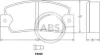 Колодки гальмівні FIAT/LANCIA/SEAT передн. A.B.S. 36518 (фото 1)