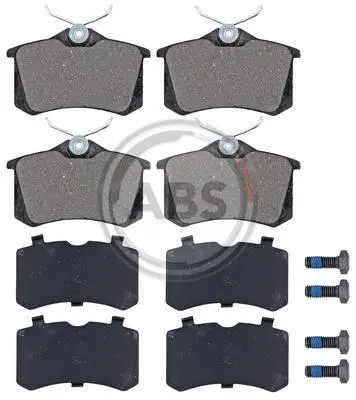 Гальмівні колодки A4/A6/C3/C4/Golf/Passat 1.2 -2.7 88- 15 mm (TRW) A.B.S. 36623 (фото 1)