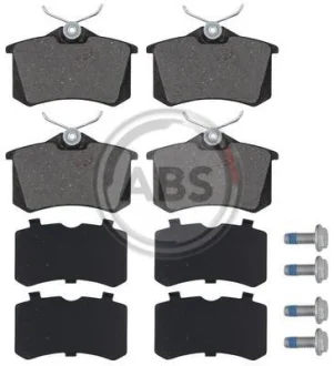 Гальмівні колодки зад. Caddy/Golf/Octavia 16,4 mm (TRW) A.B.S. 36623/1