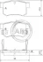 Гальмівні колодки зад. Civic 98-/Accord 90-03 (Akebono) (47,8x88,9x14,5) A.B.S. 36757 (фото 1)