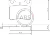 Гальмівні колодки зад. Peugeot 406/607 95-11 (ATE) A.B.S. 36975 (фото 1)