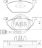 Гальмівні колодки пер. Caddy III/Golf V/Octavia/A3 03- (з датчиком) A.B.S. 37155 (фото 1)
