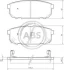 Гальмівні колодки зад. Kia Sorento 02- (sumitomo) A.B.S. 37362 (фото 1)