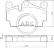 Гальмівні колодки зад. Audi Q7/Touareg/Cayenne (Brembo) (112,2x73,2x16,2) A.B.S. 37365 (фото 1)