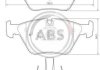 Гальмівні колодки пер. BMW 3(E46) 99-07/X3(E83) 03-11 (ATE) A.B.S. 37374 (фото 1)