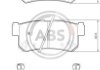 Гальмівні колодки зад. Actyon/Kyron/Korando/Rexton 97- A.B.S. 37460 (фото 1)