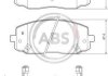 Гальмівні колодки пер. Kia Picanto/Hyundai i10 04- (mando) A.B.S. 37474 (фото 1)