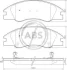 Гальмівні колодки пер. Hyundai Accent/Kia Rio 05- (mando) A.B.S. 37492 (фото 1)