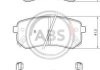 Гальмівні колодки зад. Hyundai Accent/Kia Rio/Ceed 05- (mando) A.B.S. 37515 (фото 1)