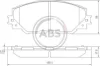 Гальмівні колодки пер. Toyota RAV4 06- (139,1x56x17,5) A.B.S. 37544 (фото 1)