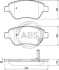 Гальмівні колодки пер. Corsa D 06-(Bosch) A.B.S. 37563 (фото 1)