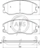 Гальмівні колодки пер. Chevrolet Captiva 06- (akebono) A.B.S. 37582 (фото 1)