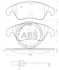Гальмівні колодки пер. Audi A4/A5/A6/A7/Q5 08- (LUCAS/TRW) A.B.S. 37587 (фото 1)