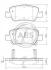 Гальмівні колодки зад. Toyota Auris 07-12/Corolla 13- (bosch) A.B.S. 37616 (фото 1)