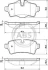 Гальмівні колодки зад. MINI Cooper/Clubman 06-15 (LUCAS/TRW) A.B.S. 37629 (фото 1)