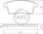 Гальмівні колодки зад. Mazda CX-7/CX-9 07- A.B.S. 37644 (фото 1)