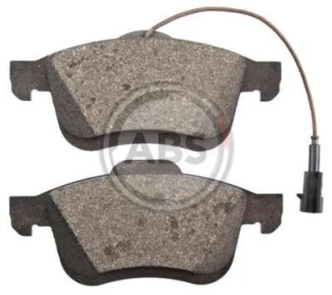 Гальмівні колодки пер. Doblo 10-15 (диск 305mm)(155.2x69.08x20.3) A.B.S. 37714