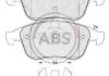 Гальмівні колодки пер. Megane III 08-/Scenic 09- (ATE) A.B.S. 37749 (фото 1)