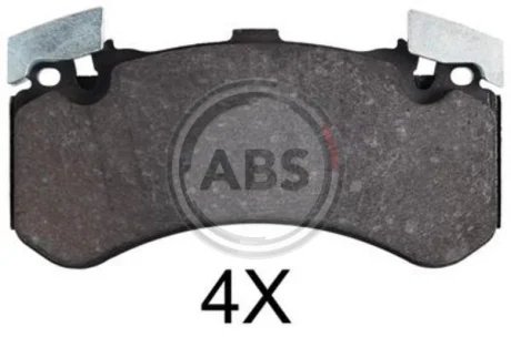 Гальмівні колодки пер. Audi A6/A7/A8 09-18 (BREMBO) (188,8x101x17) A.B.S. 37894