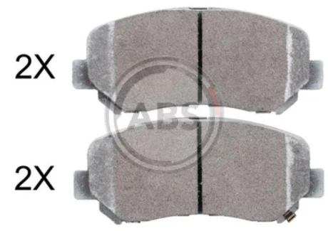 Гальмівні колодки пер. Mazda CX-5 11- Akebono A.B.S. 37929