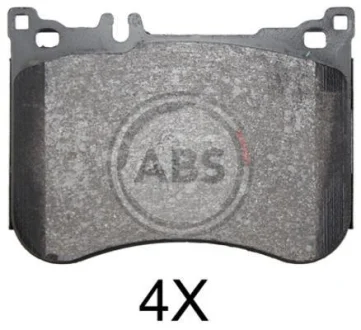 Гальмівні колодки пер. MB S300/S350/S400/S500 14- (BREMBO) A.B.S. 37952