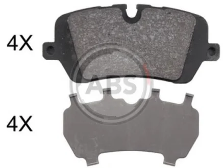 Гальмівні колодки дискові зад. Range Rover IV 12-/ Range Rover Sport 13-/Defender 19- (LUCAS/TRW) A.B.S. 37981