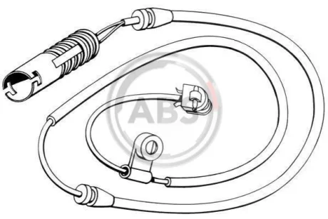 Датчик гальмівних колодок пер. BMW X5(E53) 00-06 A.B.S. 39584