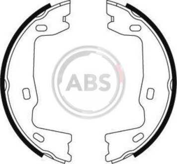 Колодки гальмівні барабан. OPEL ASTRA/VECTRA/OMEGA зад A.B.S. 8786