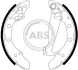 Колодки гальмівні барабанні AUDI/SEAT/SKODA/VW 80/A2/AR A.B.S. 8871 (фото 1)