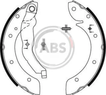 Колодки гальмівні барабан. BMW/RENAULT 316-318/LAGUNA A.B.S. 8894