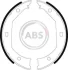 Колодки ручного гальма BMW 3(E46,E90-92) 00-13/5(E39) 95-04/X1(E84) 09-15 (ATE) A.B.S. 8973 (фото 1)