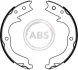 Колодки ручного гальма Outlander II 06-12/ Subaru Forester/Impreza 08- (190мм) A.B.S. 9235 (фото 1)