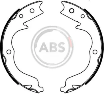 Колодки ручного гальма Outlander II 06-12/ Subaru Forester/Impreza 08- (190мм) A.B.S. 9235