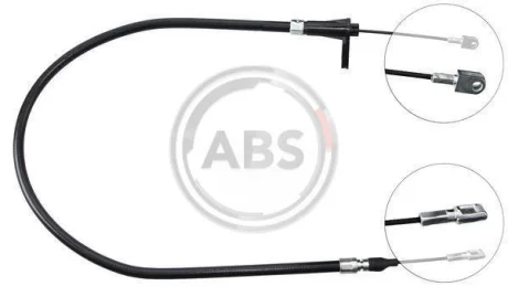 Трос ручного гальма W201/W124 (82-98) A.B.S. K10596