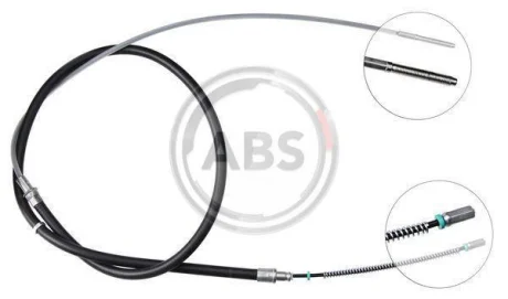 Трос ручного гальма Passat (93-96) A.B.S. K12826