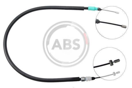 Фото трос ручного гальма зад. C4 Picasso 06- Л. (ел.гал.) (928/750) A.B.S. K16727 Трос ручного гальма зад. C4 Picasso 06- Л. (ел.гал.) (928/750) A.B.S. K16727