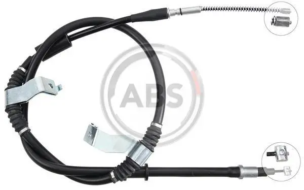 Трос ручного гальма Gentra/Lacetti/Nubira/Lacetti/Nubira 02- A.B.S. K17008 (фото 1)