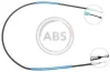 Трос ручного гальма зад. Л. Trafic/Vivaro 01- (1498/1368) A.B.S. K17278 (фото 1)
