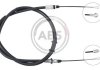 Трос ручного тормоза зад. MASTER 10- (база 3300/3500/FWD) Л./Пр.. (1545/1210) A.B.S. K17593 (фото 1)