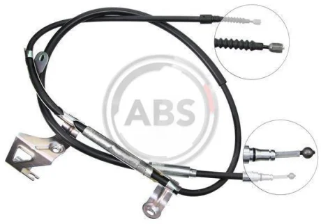 Трос ручного гальма Passat (00-05) Л. A.B.S. K18357